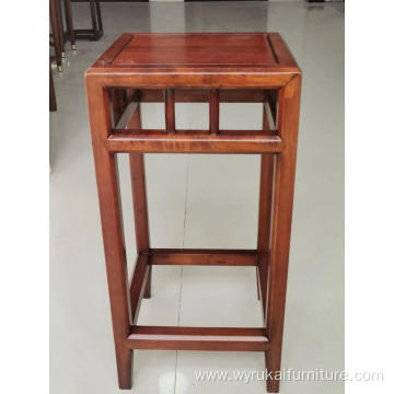 Beautiful Chinese solid wood flower stand